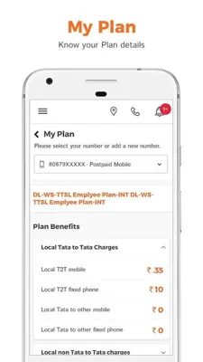 My Tata Docomo android App screenshot 0